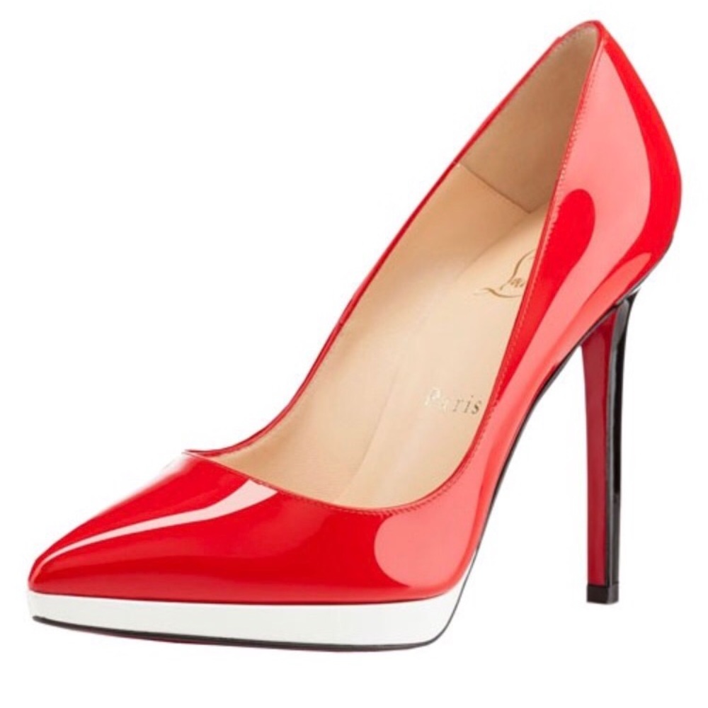 Christian Louboutin Red Plato